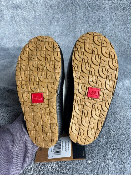 The North Face ThermoBall Traction V Denali Slipper GardeniaWhite/Black 5M NIB - Picture 7 of 7